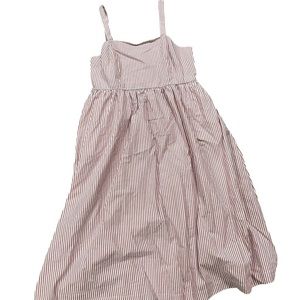 A New Day purple stripey long dress